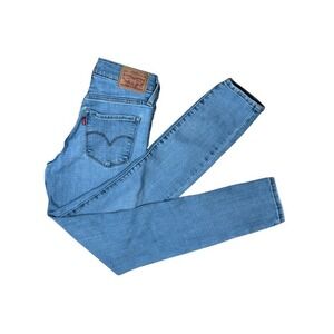 Levi's Classic Straight Leg Jeans Women's Denim‎ Light Wash W25 L28